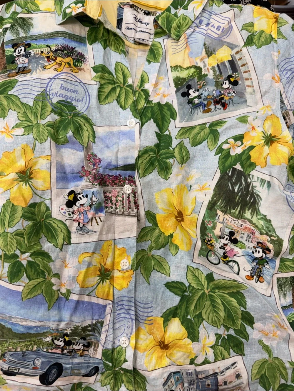 Tommy Bahama Disney Linen Shirt - Picture 3 of 7
